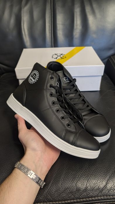Buty CXL by Christian Lacroix Huzi-M 43 czarne sneakersy trampki męskie wysokie