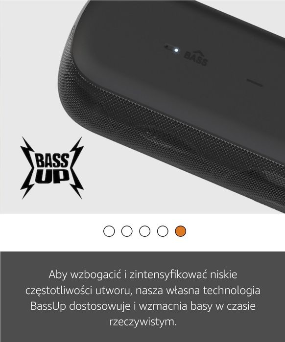 Soundcore motion + plus 30W 12h IPX7 EQ bass USB czarny nowy gwarancja