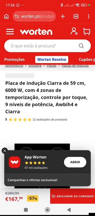 Placa de indução
