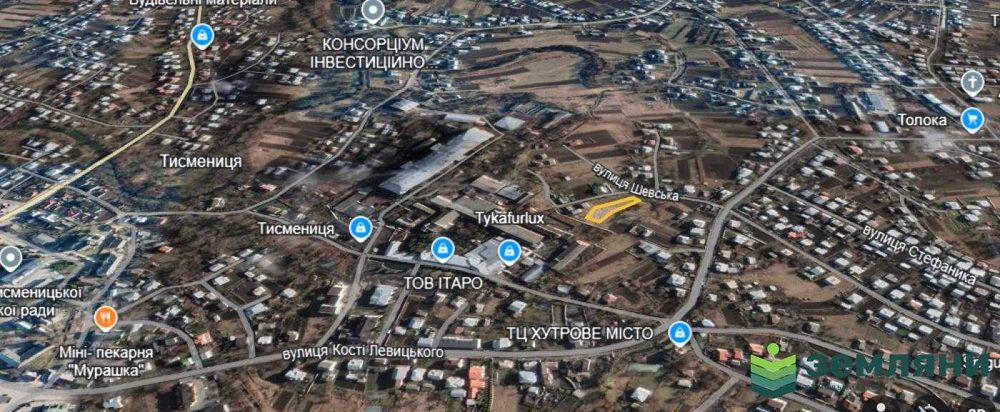 Продається земельна ділянка 12 соток СГ призначення в м. Тисмениця (5)