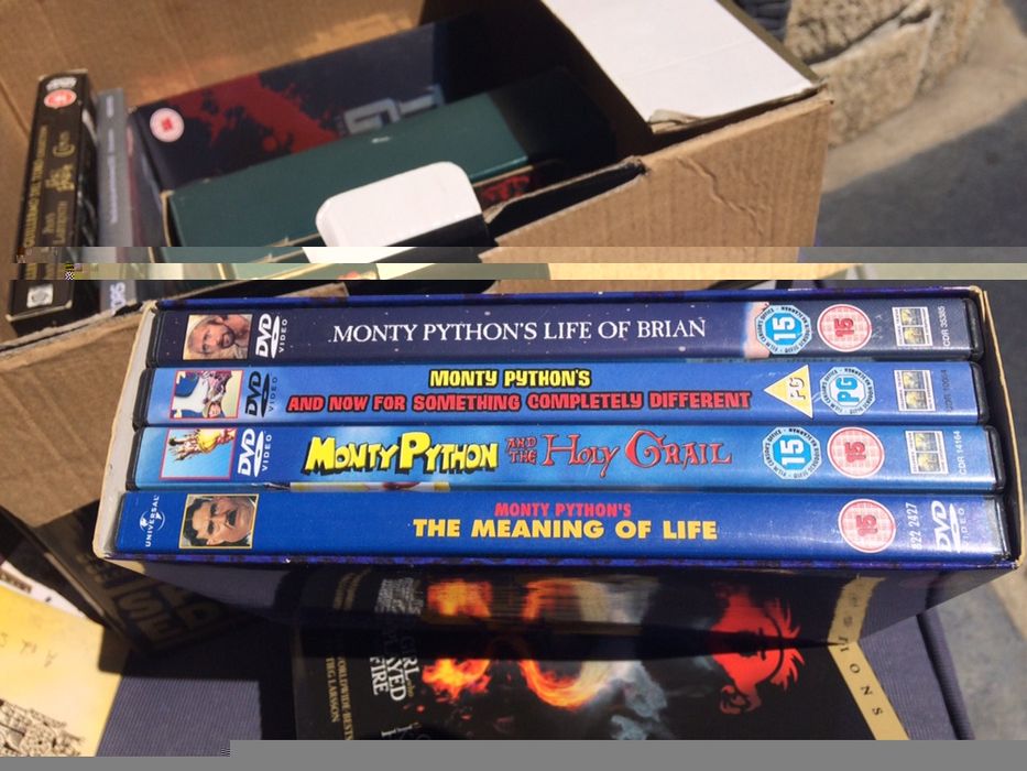 Dvd Monty python the godfather guillermo del toro tatuagem dragao