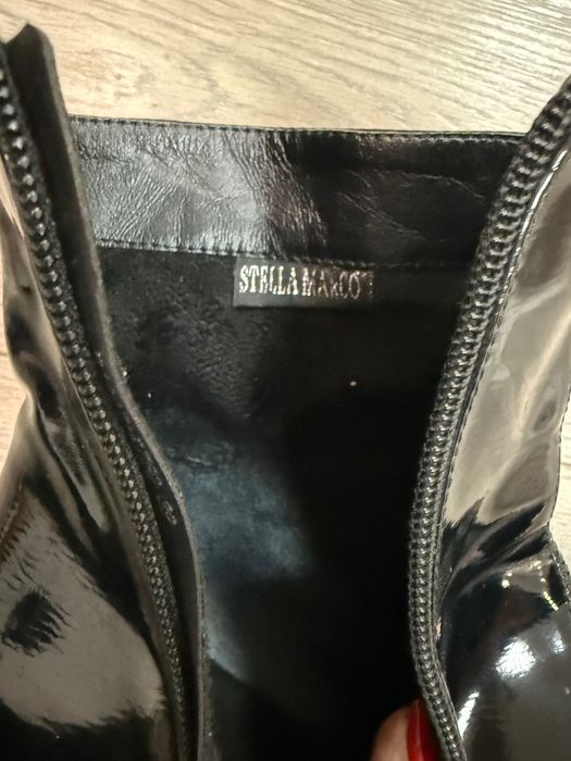 Ботильйони лакована шкіра