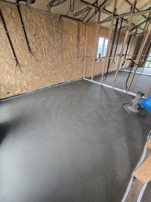 Стяжка пола штукатурка стяжка механізована.