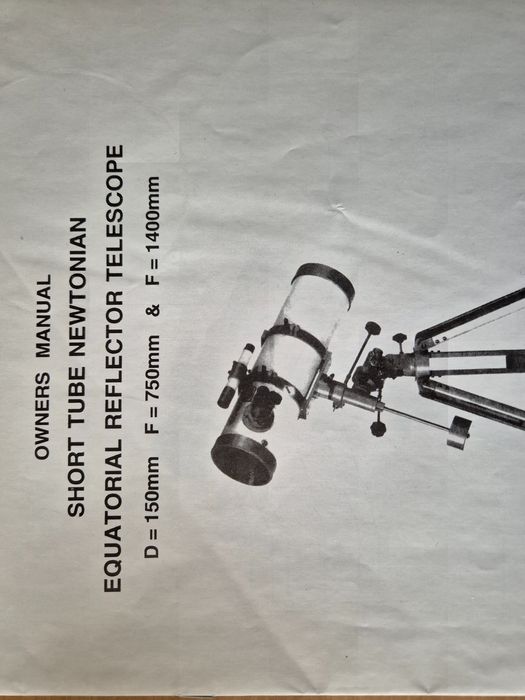 Telescópio SEBEN Refletor Big Boss 150/1400 OCULAR Plössl 25mm