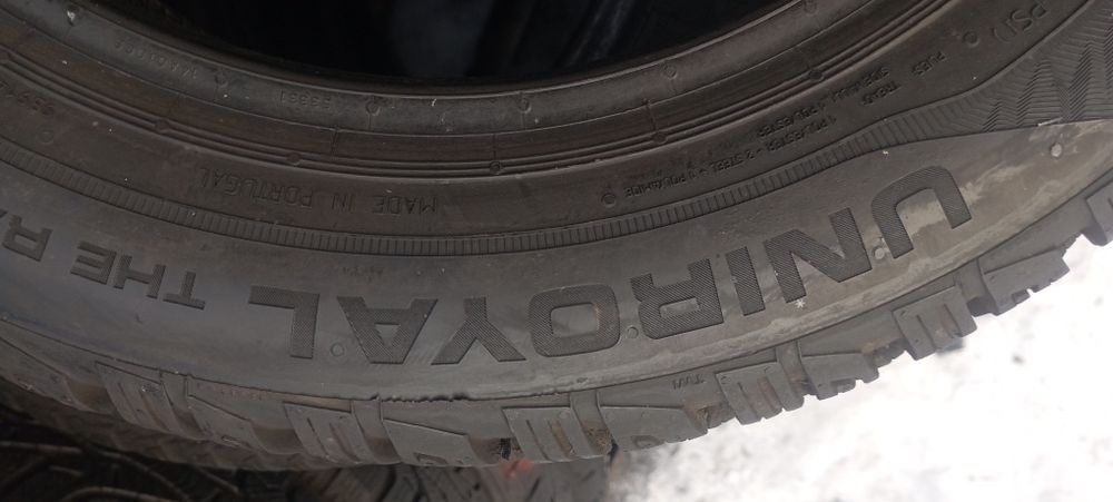 Uniroyal 155 65 r14 2шт шини зимові б'у гума резина з Європи