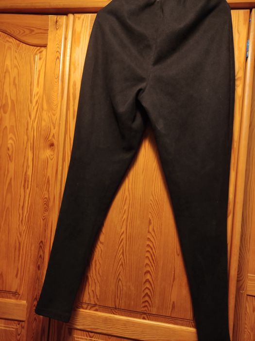 Spodnie damskie zamszowe M/L 38/40