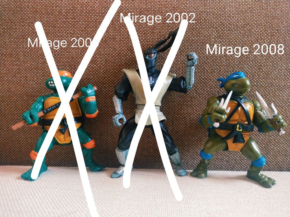 Фігурки Черепашки ніндзя з 90х -2000х