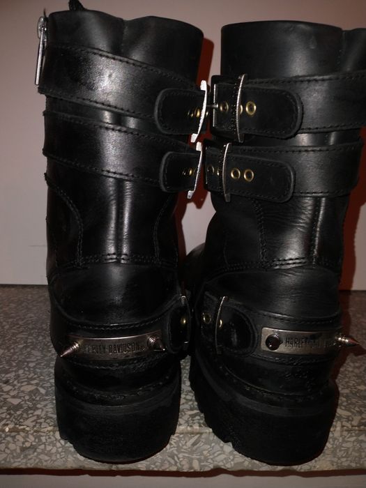 Buty Harley Davidson rozmiar 44 ręcznie robione okucia