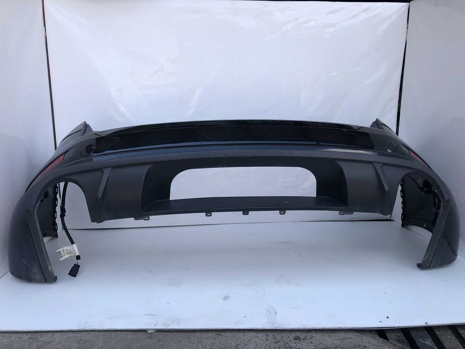 Бампер задній Volkswagen 7P 7P6807421 Фольцваген Туарег НФ Таурег Touareg  NF  2T / C9X  Чорний перламутр Бампер задний задній бампер