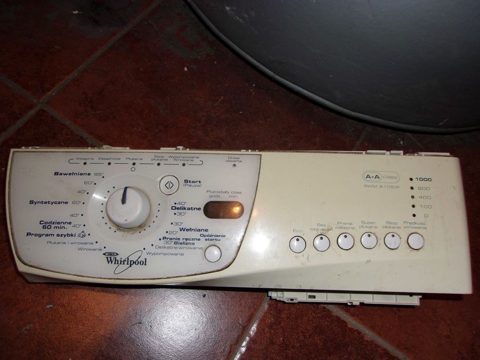 Whirlpool AWM 6105/P programator sterownik + wyświetlacz