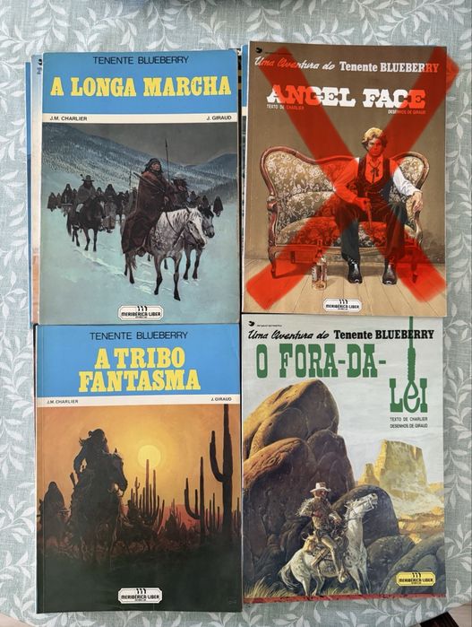 Livros Tenente Blueberry