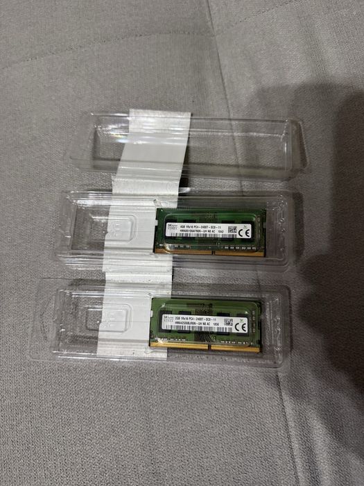 Оперативна памʼять для ноутбуків 2Gb+4Gb 1Rx16 PC4-2400T. SCO 11