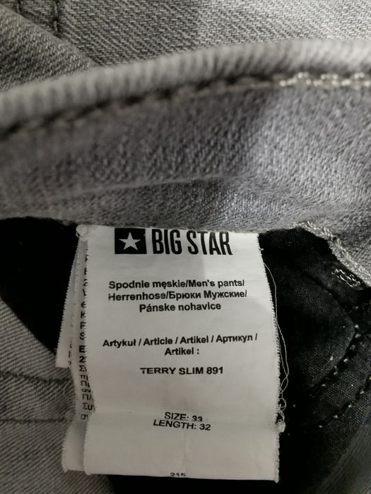 Jeansy męskie Big Star
