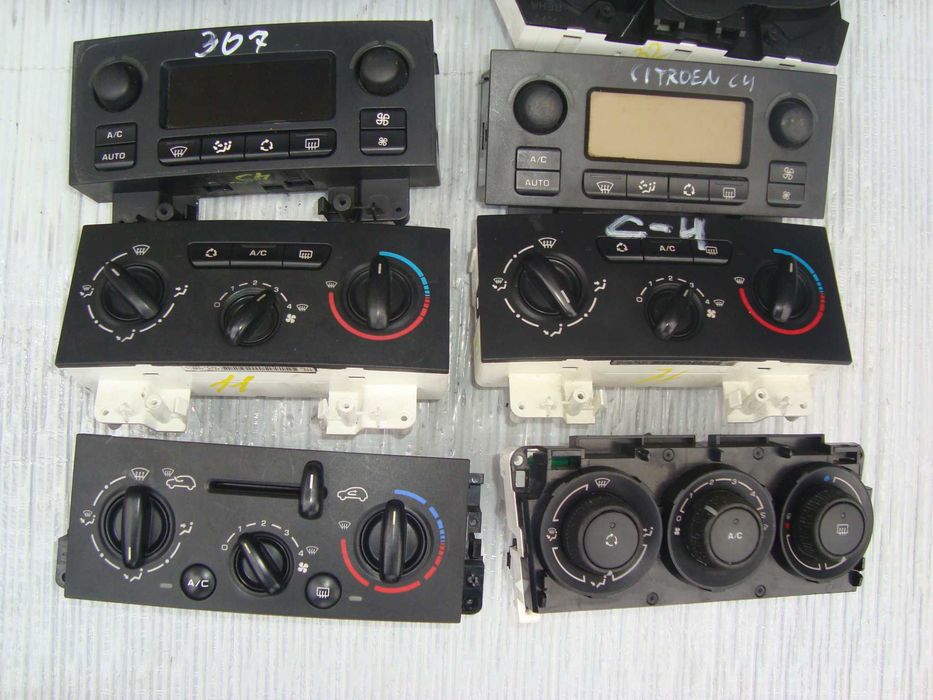 Блок управління пічкою,кондиціонером Peugeot 206, 207,308,407,607 Пежо