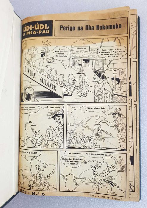 Antiga Encadernação com 10 diferentes "Comics da Ebal" ~ 1959/62 ~ #4