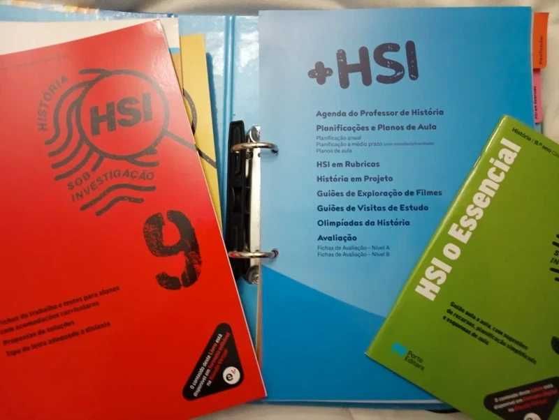 HSI: História Sob Investigação - 9.º Ano Dossier do professor completo. Novos!*