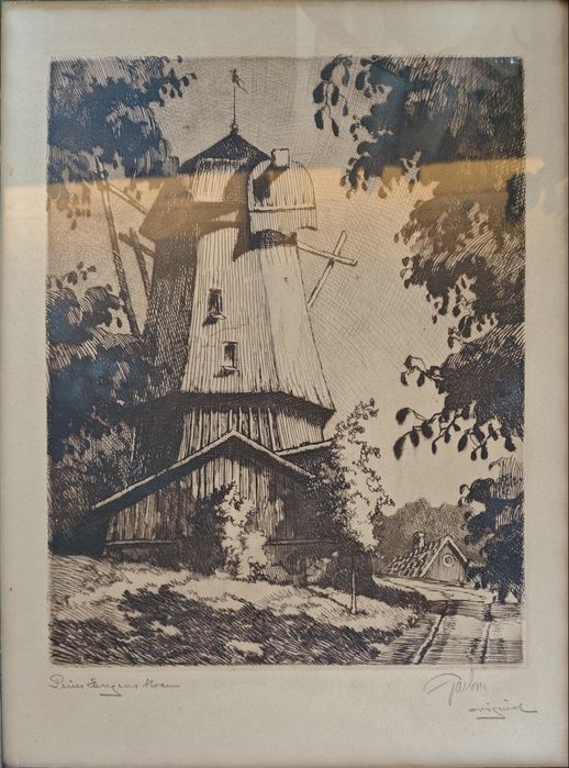 Kolekcja 6 oryginalnych grafik – Sztokholm i Skandynawia lata 30.–50.