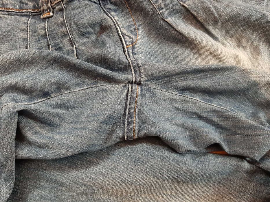 Happymum S spodnie ciążowe z lekkiego jeansu
