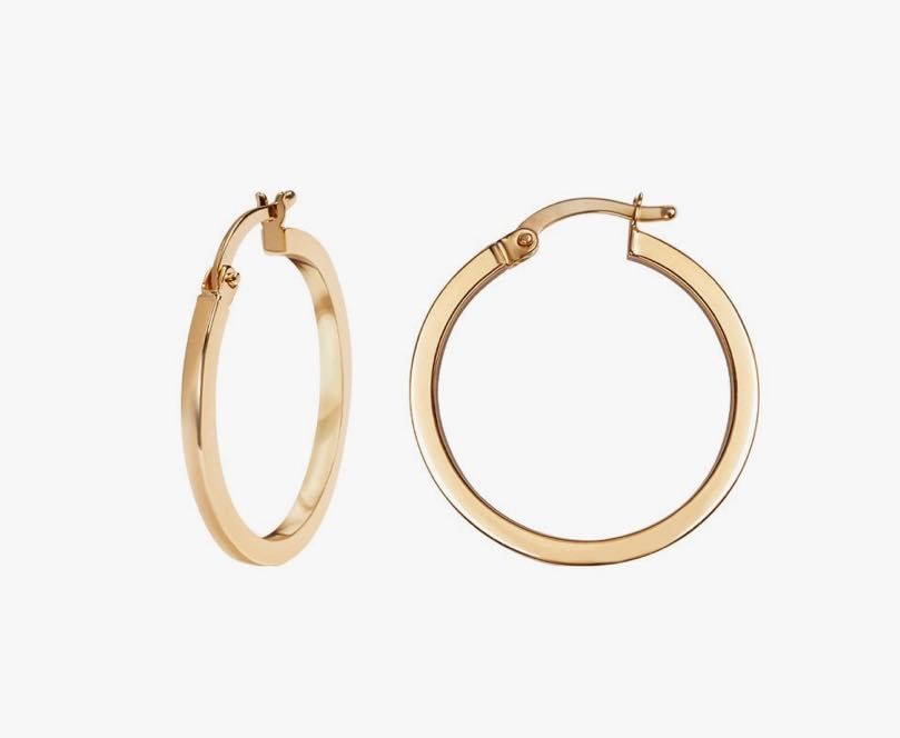 Kolczyki złote koła Yes Model XHA1278