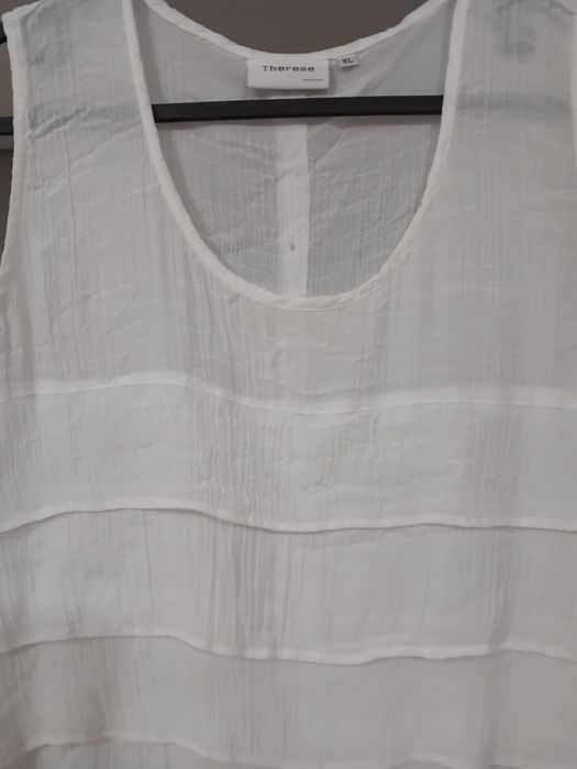 Therese bluzka damska w bieli XL
