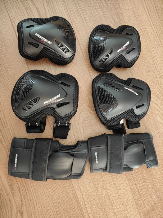 Conjunto proteção patins powerslide