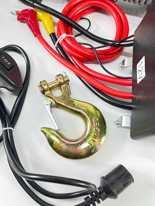Електрична лебідка 4536 кг 12V для позашляховиків, джипів, вантажівок