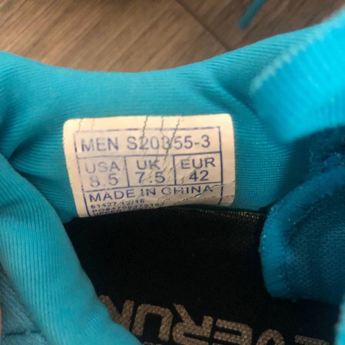 1)saucony; 2)under armour; 3)nike; 4)skechers go run