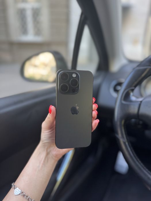 Айфон 15 Pro Чорний 128/256/512/1 Tb | iPhone 15 Про Black Open Box
