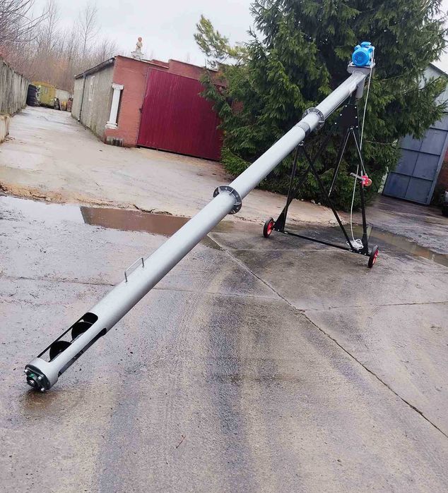 Шнековый погрузчик, транспортер, шнек, навантажувач, конвеєр 133Х6000