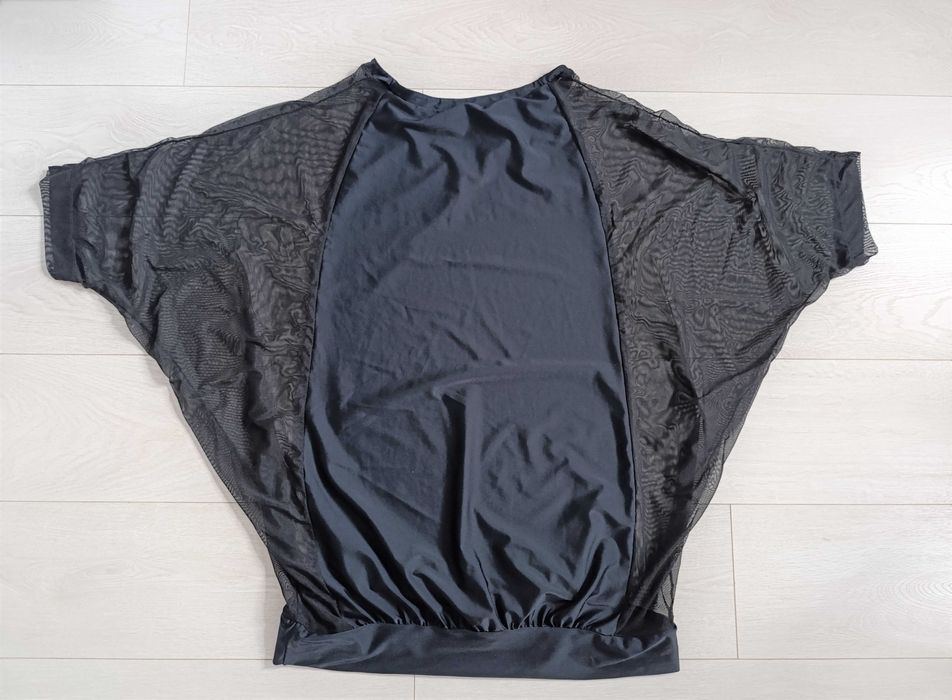 Czarna bluzka oversize plussize stan idealny