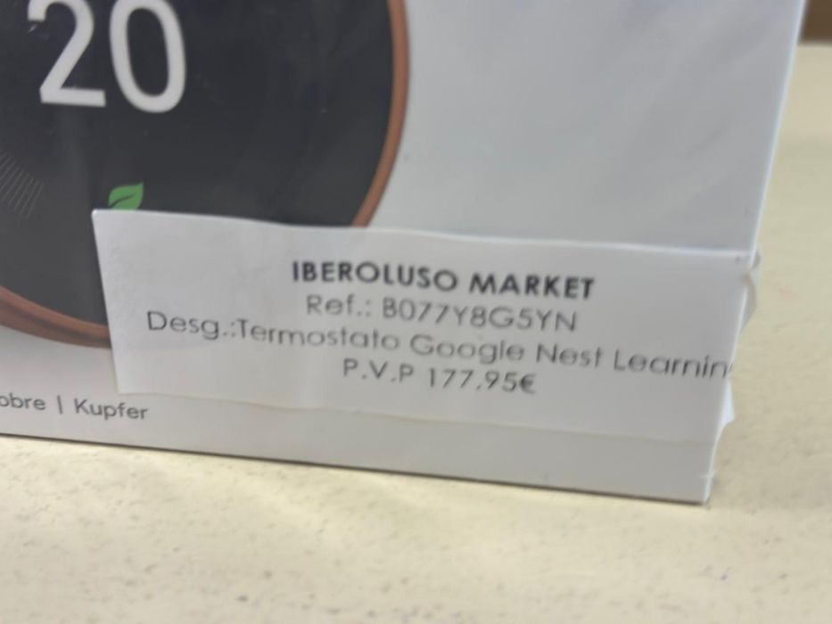 Termoestato inteligente Nest Learning Thermostato