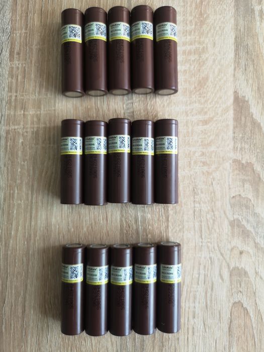 Nowe ogniwa wysokoprądowe 18650 LG HG2 3000mAh, możliwość zgrzania
