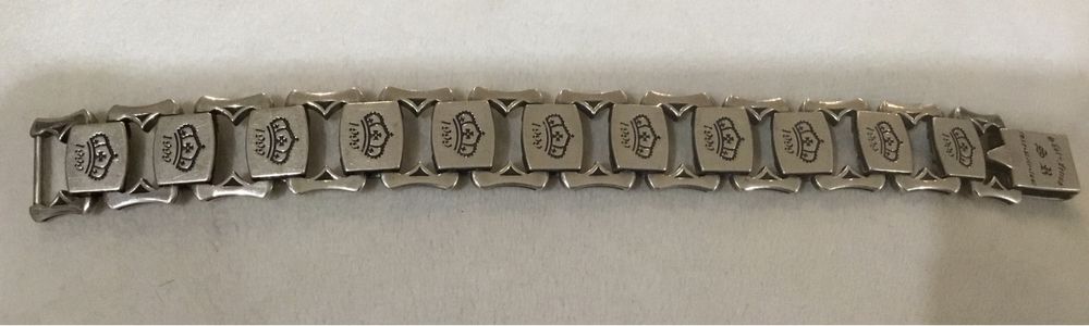 Браслет серебряный мужской