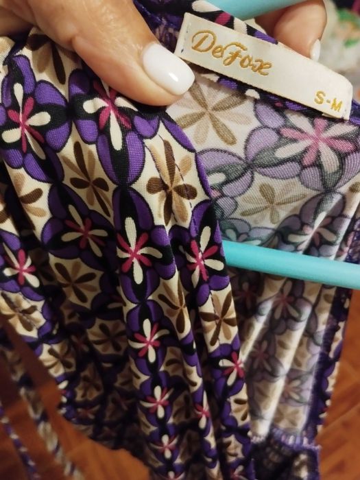 Macacão calção tons lilás novo