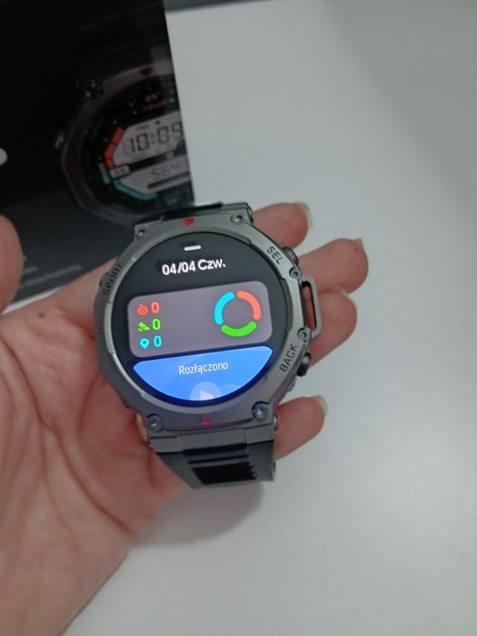 Smartwatch meski GPS wodoodporny