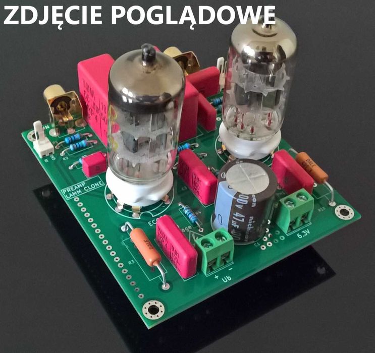 Płytka PCB - przedwzmacniacz lampowy LAMM - 2 szt.