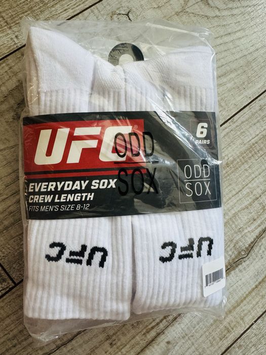 6 пар - Набір шкарпеток 6 пар UFC Everyday Sox Crew Length