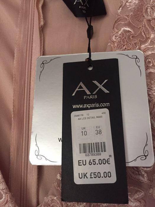 AX Paris Maxi dress piękna suknia 38/10 Wesele, studniówka