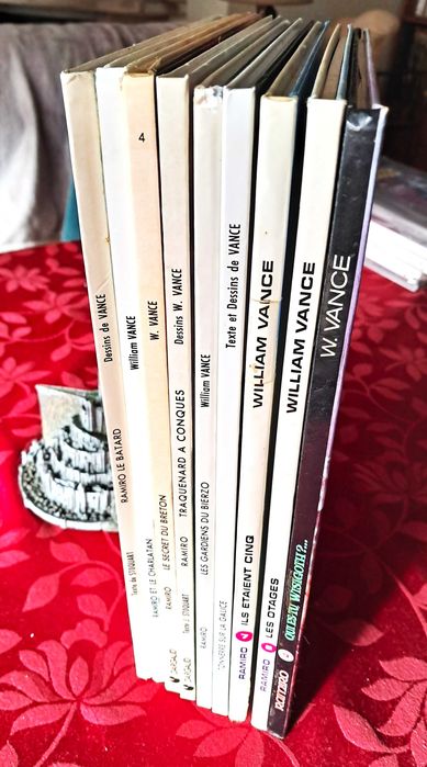 Livros BD - Ramiro de Vance & Stoquart (Edição em francês)
