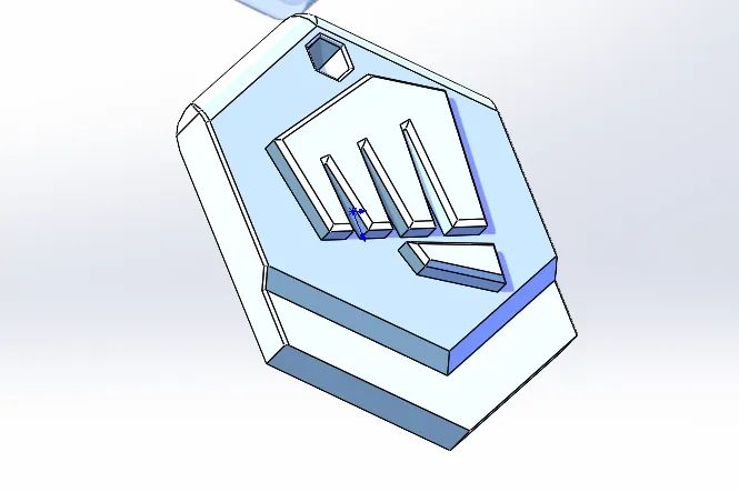 Adorno de Arma The Riot (Valorant) c/ Chaveiro