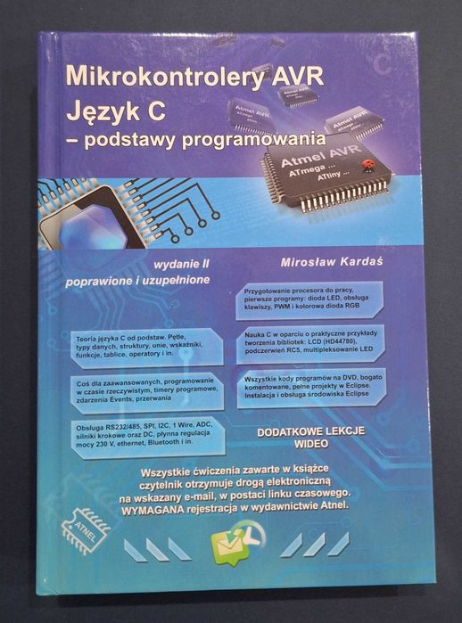 ATNEL Mirosław Kardaś komplet Bluebook Greenbook Yellowbook AVR stan ideał