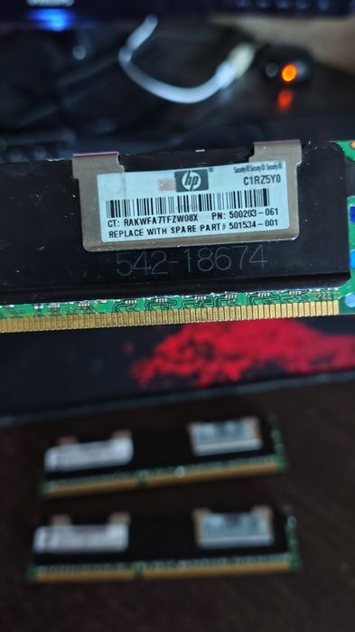 Оперативная память серверная ecc  16gb ddr3 1333 - 1866 mhz