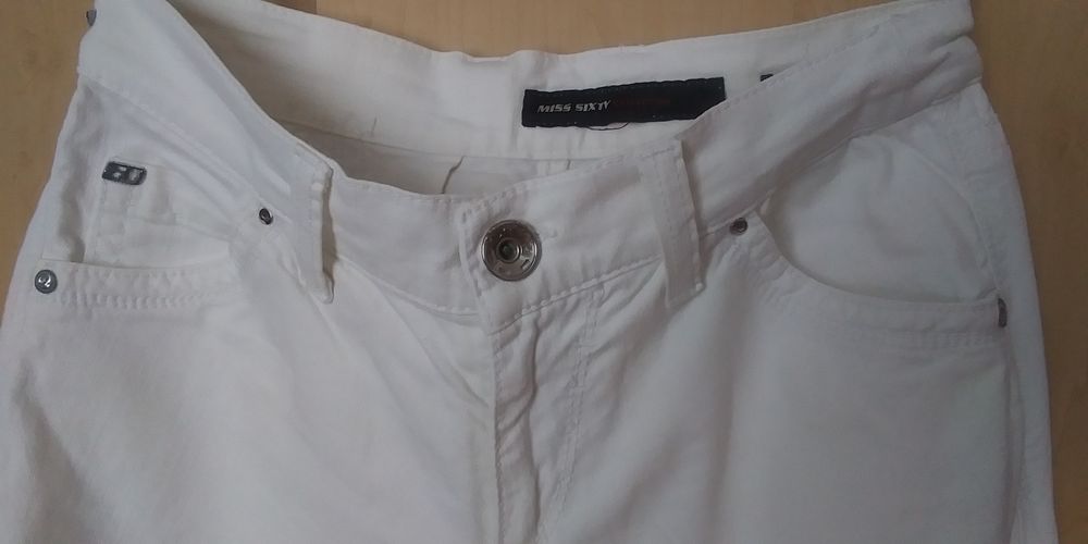Spodnie białe Miss Sixty r.M