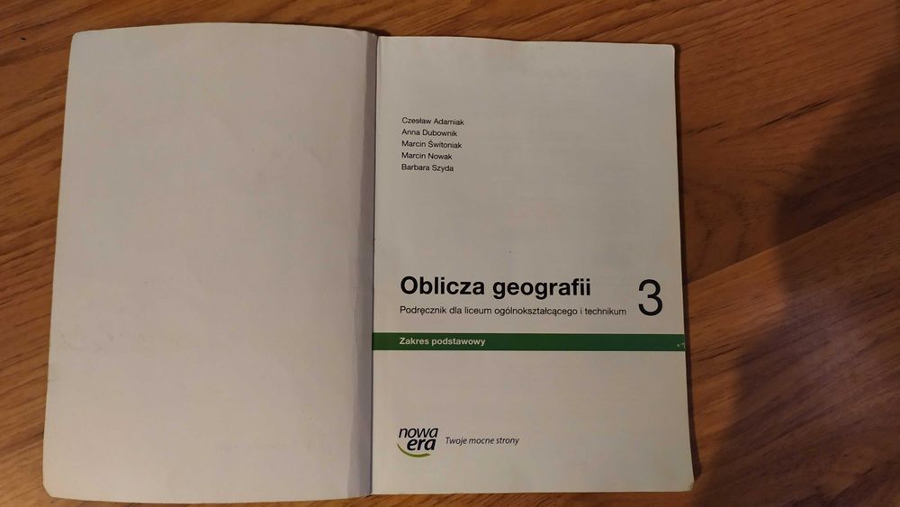 Oblicza geografii 3 zakres podstawowy Nowa Era