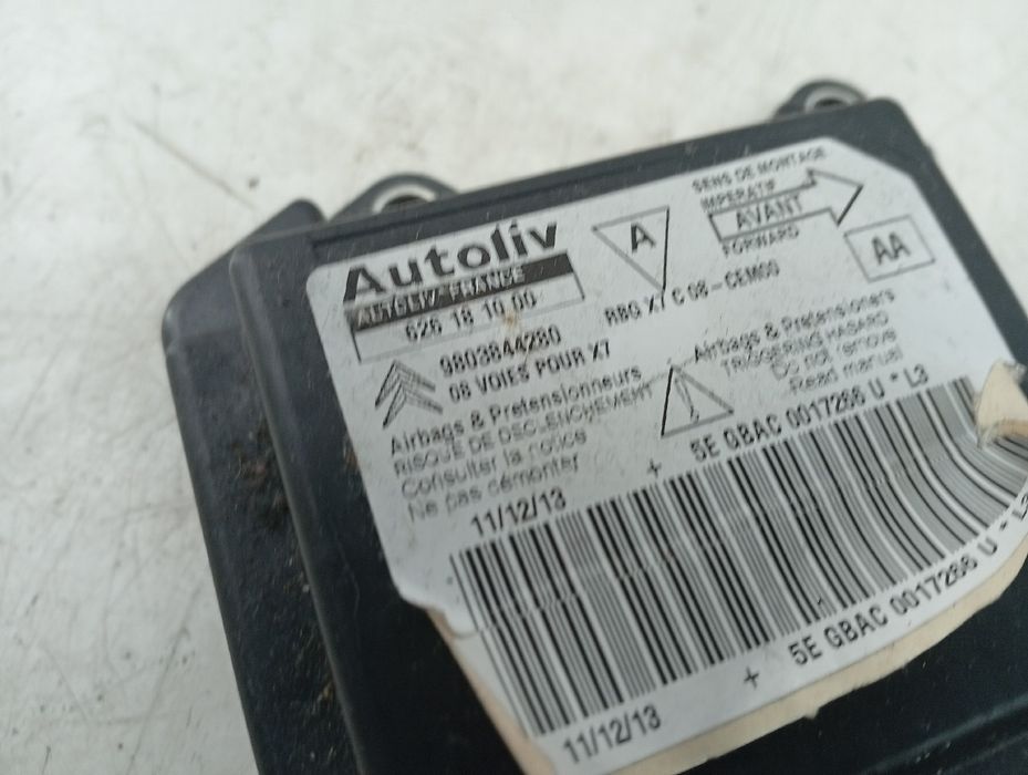Centralina de Airbag - CITROËN C5 III (RD_) | 08 -