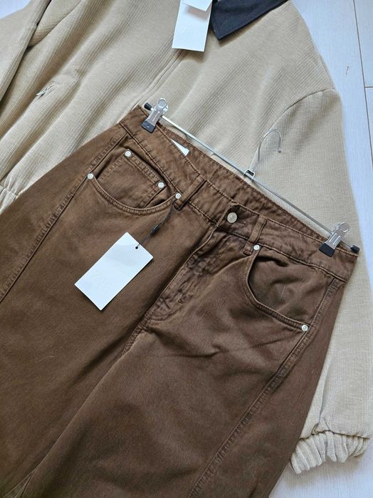Вільні джинси Baggy Barrel від Zara, 36, 38, 40, 42, 46р, оригінал
