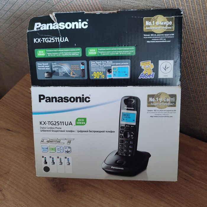 Радиотелефон Panasonic kx-tg2511ua