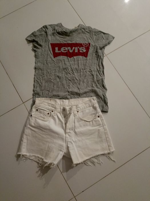 Spodenki koszulka damskie Levi's 36