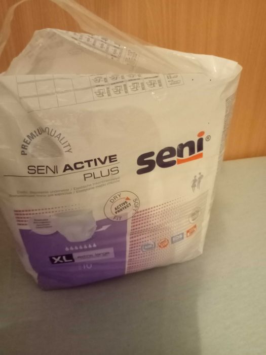 Majtki chłonne seni active plus xl 8sztuk w paczce