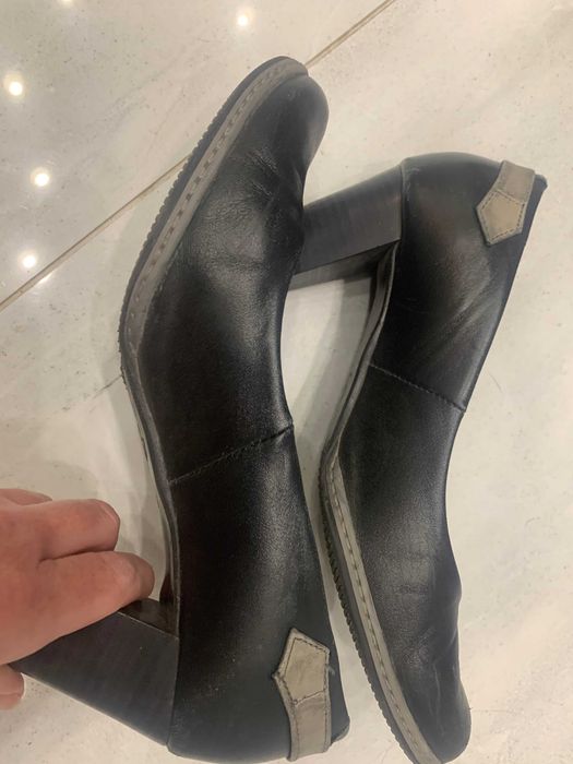 buty czółenka skórzane polska grodecki firma 36,5
